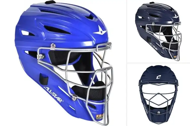 Detailed view of Best Lightweight Catcher’s Headgears