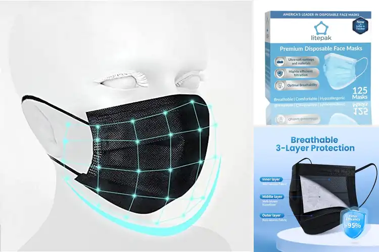 Detailed view of Best Lightweight Masks for All-Day Comfort and Protection