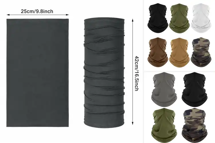 Detailed view of Best Lightweight Neck Gaiters For Camping