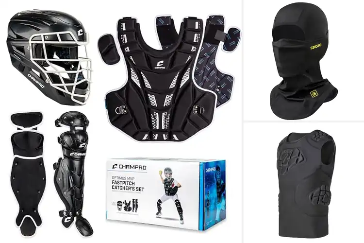 Detailed view of Best Moisture-Wicking Catcher Gear
