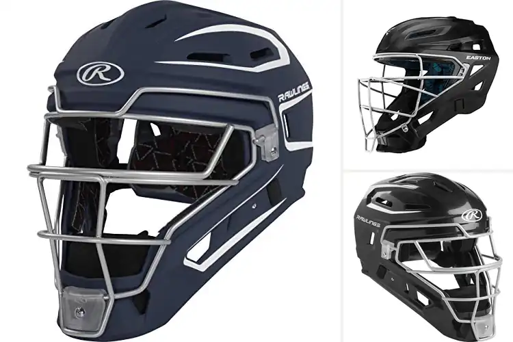 Detailed view of Best Moisture-Wicking Catcher Helmets