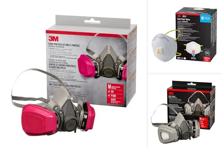 Detailed view of Best NIOSH-Approved Respirators