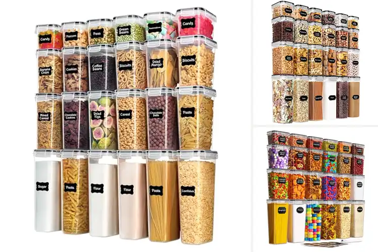 Detailed view of Best Pantry Storage Containers