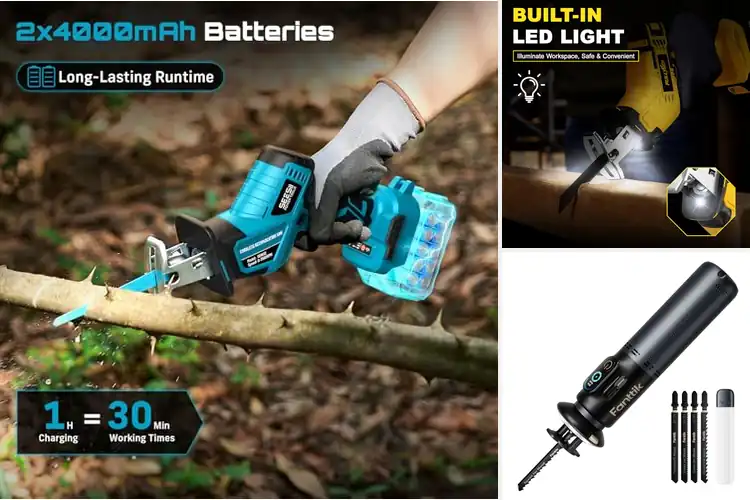 Detailed view of Best Portable Reciprocating Saws