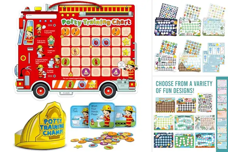 Detailed view of Best Potty Training Charts For Toddlers Boys