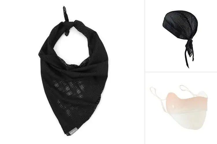 Detailed view of Best Quick Dry Mesh Scarves For Hiking