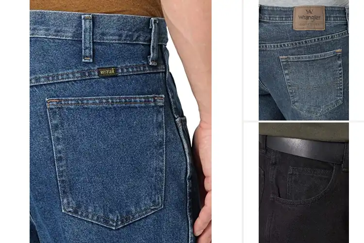 Detailed view of Best Relaxed Fit Jeans