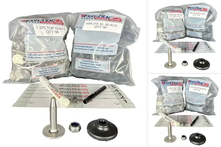 Detailed view of Best Rust-Free Studs For Snowmobile Tracks
