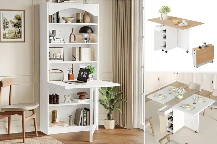 Detailed view of Best Space Saving Fold Down Table