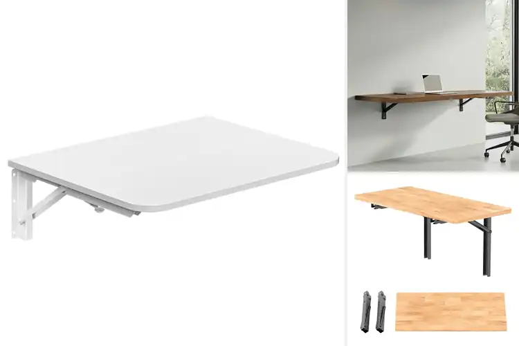 Detailed view of Best Space-Saving Fold Wall Mounted Table