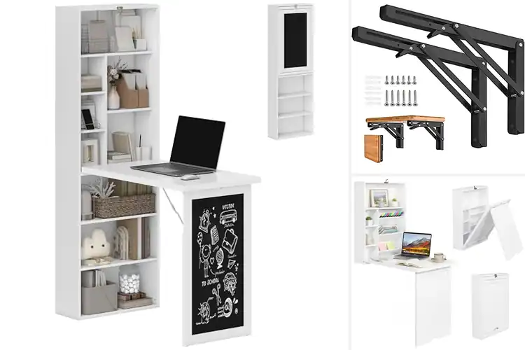 Detailed view of Best Space Saving Fold Wall Table