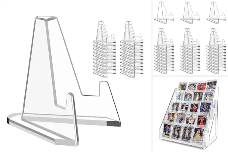 Detailed view of Best Sports Card Display Stands