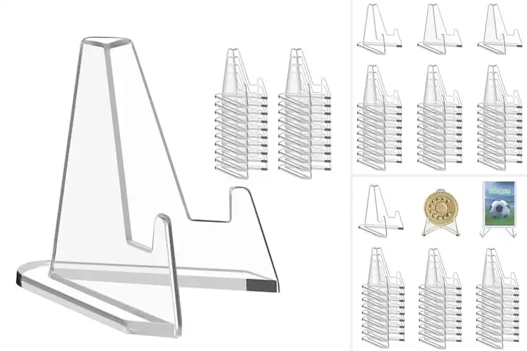 Detailed view of Best Sports Card Photo Display Stands