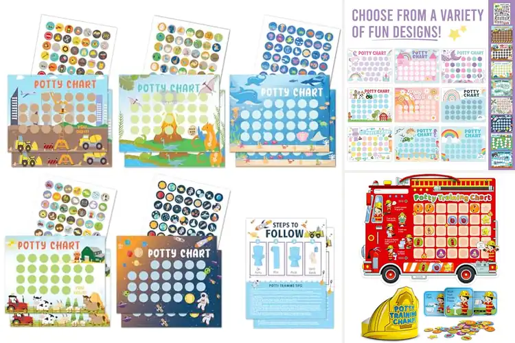 Detailed view of Best Toilet Training Stickers For Kids