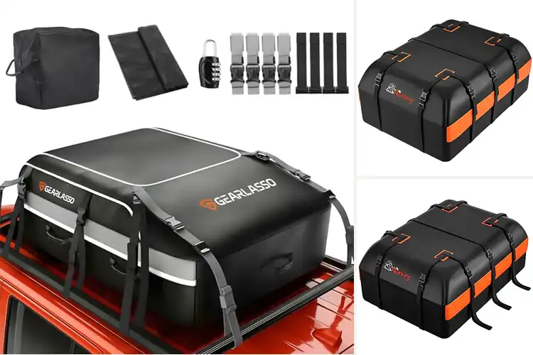 Detailed view of Best Universal Fit Roof Bag For Cars SUVs Vans