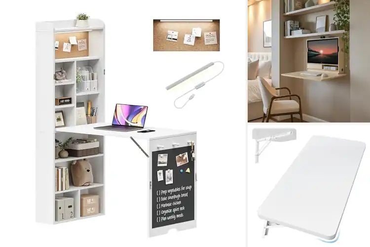 Detailed view of Best Wall Mounted Desks: Maximize Your Space