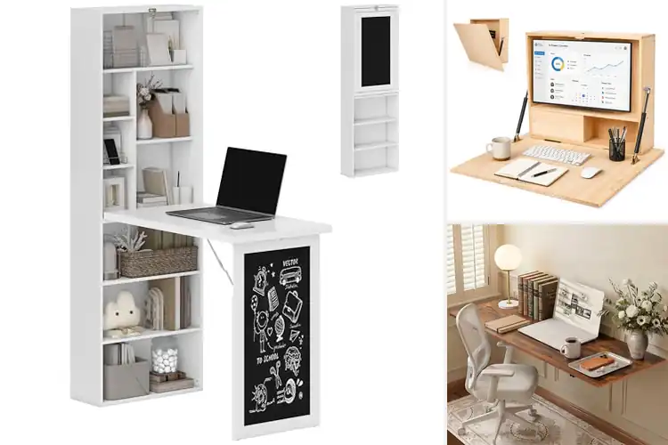 Detailed view of Best Wall Mounted Folding Desks