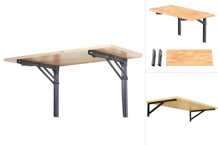 Detailed view of Best Wall Mounted Folding Workbench