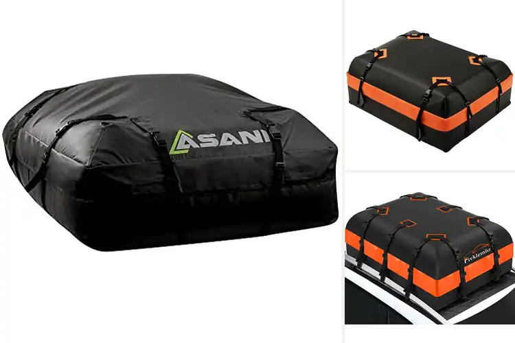 Detailed view of Best Waterproof Rooftop Cargo Bag With Rain Protection