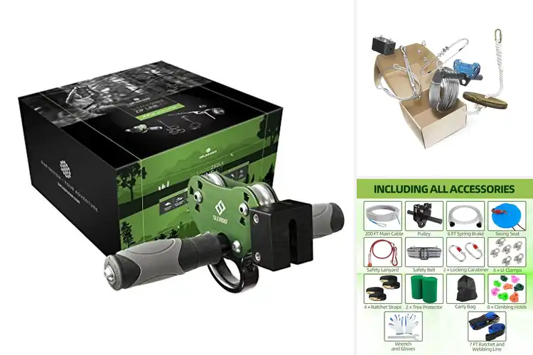 Detailed view of Best Zip Line Kits For Easy Installation